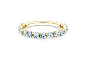 Anello di Fidanzamento Dawn in 14K oro giallo con diamanti 1,27ct G/SI