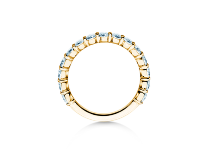 Anello di Fidanzamento Dawn in 14K oro giallo con diamanti 1,27ct G/SI