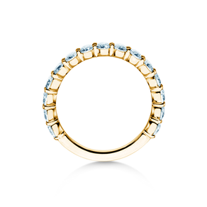 Anello di Fidanzamento Dawn in 14K oro giallo con diamanti 1,27ct G/SI