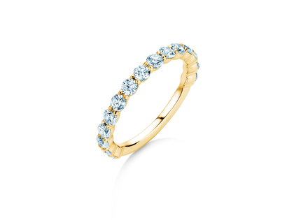Anello di Fidanzamento Dawn in 14K oro giallo con diamanti 1,27ct G/SI