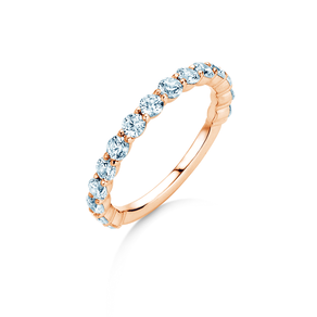 Anello di Fidanzamento Dawn in oro rosa