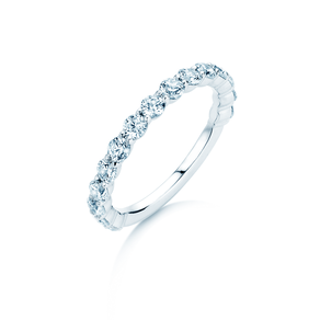 Anello di Fidanzamento Dawn in 14K oro bianco con diamanti 1,27ct G/SI