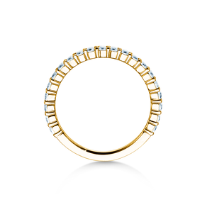 Anello di Fidanzamento Dawn in 14K oro giallo con diamanti 0,53ct G/SI