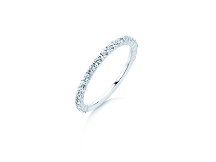 Anello di Fidanzamento Dawn in 9K oro bianco con diamanti 0,53ct G/SI