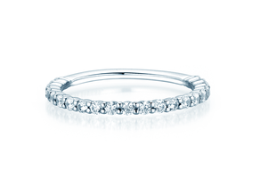 Anello di Fidanzamento Dawn in 9K oro bianco con diamanti 0,53ct G/SI