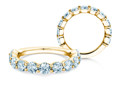 Anello di Fidanzamento Dawn in oro giallo