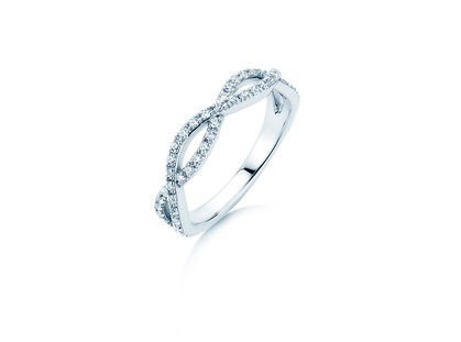 Anello di Fidanzamento Diamond Curve