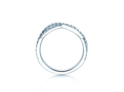 Anello di Fidanzamento Diamond Curve