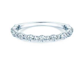 Anello di Fidanzamento Diamond Pulse in 14K oro bianco con diamanti 0,59ct G/SI