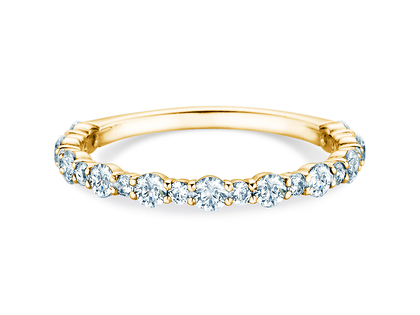 Anello di Fidanzamento Diamond Pulse in 14K oro giallo con diamanti 0,59ct G/SI