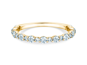 Anello di Fidanzamento Diamond Pulse in 14K oro giallo con diamanti 0,59ct G/SI