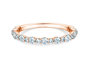 Anello di Fidanzamento Diamond Pulse in 14K oro rosa con diamanti 0,59ct G/SI