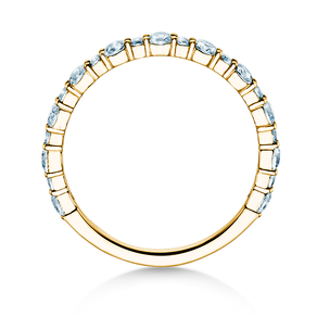 Anello di Fidanzamento Diamond Pulse in 14K oro giallo con diamanti 0,59ct G/SI