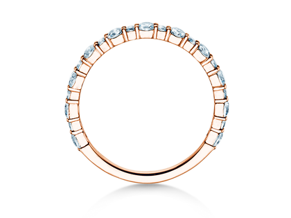 Anello di Fidanzamento Diamond Pulse in 14K oro rosa con diamanti 0,59ct G/SI