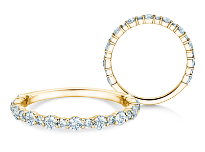 Anello di Fidanzamento Diamond Pulse in oro giallo
