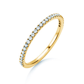 Anello di Fidanzamento Dusk in 9K oro giallo con diamanti 0,25ct G/SI