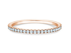 Anello di Fidanzamento Dusk in 9K oro rosa con diamanti 0,25ct G/SI