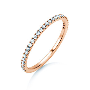 Anello di Fidanzamento Dusk in 9K oro rosa con diamanti 0,25ct G/SI