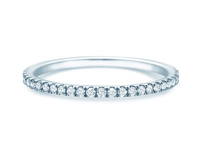 Anello di Fidanzamento Dusk in platino 950/- con diamanti 0,25ct G/SI