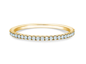 Anello di Fidanzamento Dusk in 9K oro giallo con diamanti 0,25ct G/SI