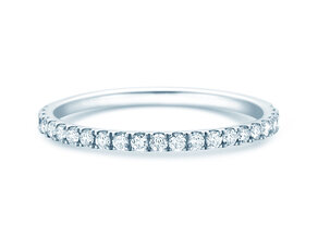 Anello di Fidanzamento Dusk in 14K oro bianco con diamanti 0,35ct G/SI