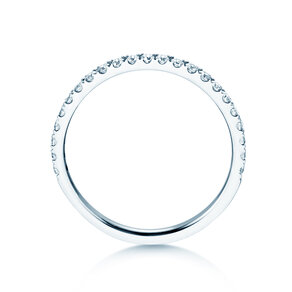 Anello di Fidanzamento Dusk in 14K oro bianco con diamanti 0,35ct G/SI