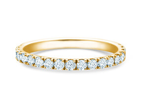 Anello di Fidanzamento Dusk in 14K oro giallo con diamanti 0,55ct G/SI