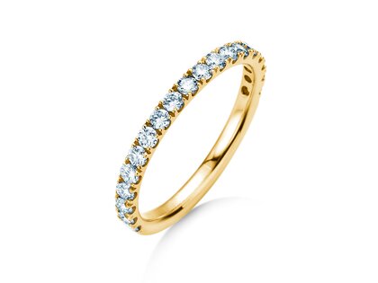 Anello di Fidanzamento Dusk in 14K oro giallo con diamanti 0,55ct G/SI