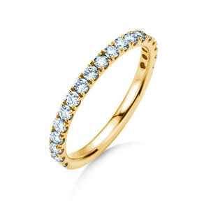 Anello di Fidanzamento Dusk in 14K oro giallo con diamanti 0,55ct G/SI