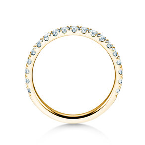 Anello di Fidanzamento Dusk in 14K oro giallo con diamanti 0,55ct G/SI