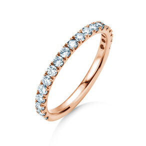 Anello di Fidanzamento Dusk in 9K oro rosa con diamanti da laboratorio 0,55ct E/VS