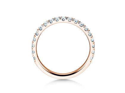 Anello di Fidanzamento Dusk in 9K oro rosa con diamanti da laboratorio 0,55ct E/VS