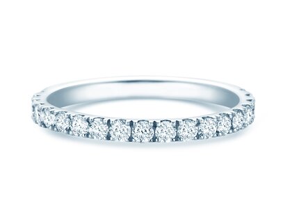 Anello di Fidanzamento Dusk in 14K oro bianco con diamanti 0,55ct G/SI