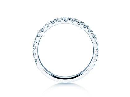 Anello di Fidanzamento Dusk in 14K oro bianco con diamanti 0,55ct G/SI