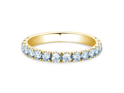 Anello di Fidanzamento Dusk in 9K oro giallo con diamanti 0,96ct G/SI