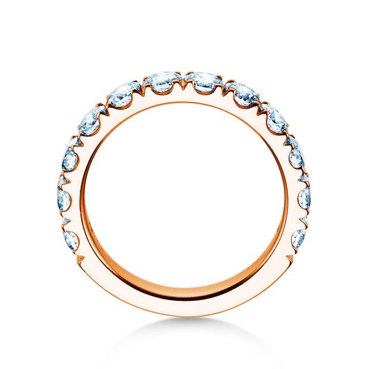 Anello di Fidanzamento Dusk in 9K oro rosa con diamanti da laboratorio 1,80ct