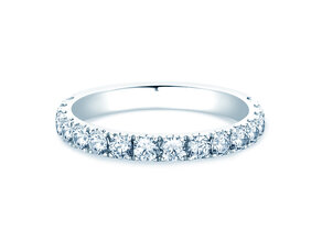 Anello di Fidanzamento Dusk in 14K oro bianco con diamanti 0,96ct G/SI