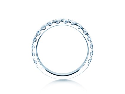 Anello di Fidanzamento Dusk in 14K oro bianco con diamanti 0,96ct G/SI