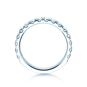 Anello di Fidanzamento Dusk in 14K oro bianco con diamanti 0,96ct G/SI