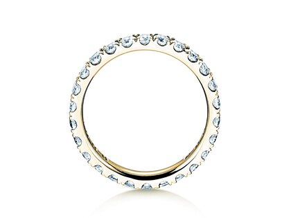 Anello di Fidanzamento Dusk in 18K oro giallo con diamanti 1,17ct G/SI