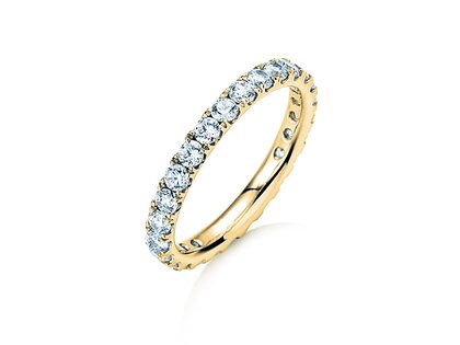 Anello di Fidanzamento Dusk in 18K oro giallo con diamanti 1,17ct G/SI