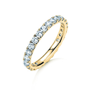 Anello di Fidanzamento Dusk in 18K oro giallo con diamanti 1,17ct G/SI
