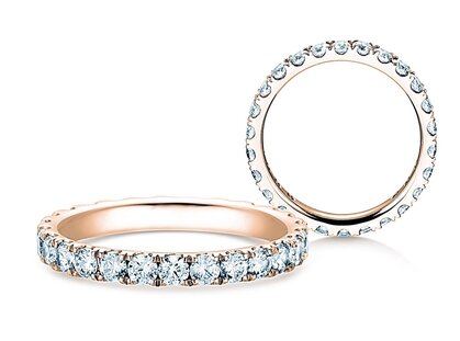 Anello di Fidanzamento Dusk in oro rosa