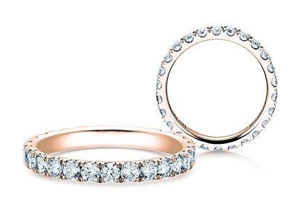 Anello di Fidanzamento Dusk in 9K oro rosa con diamanti 1,17ct G/SI