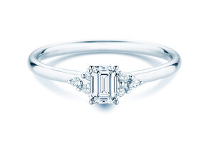 Anello di Fidanzamento Blossom Emerald
