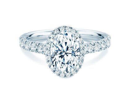 Anello di Fidanzamento Pure Emotion in platino