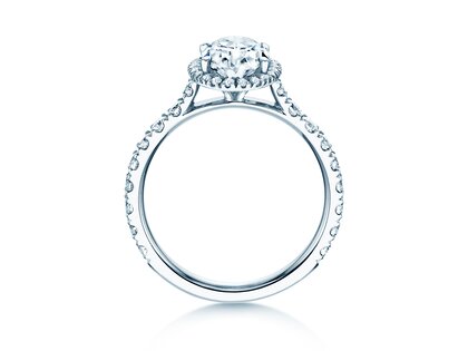 Anello di Fidanzamento Pure Emotion in platino