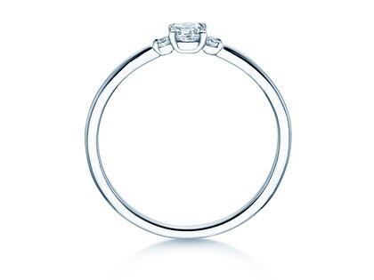 Anello di Fidanzamento Vivid Petite Cushion Cut