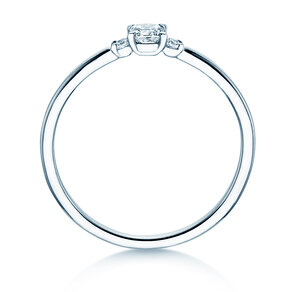Anello di Fidanzamento Vivid Petite Cushion Cut