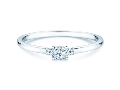 Anello di Fidanzamento Vivid Petite Cushion Cut